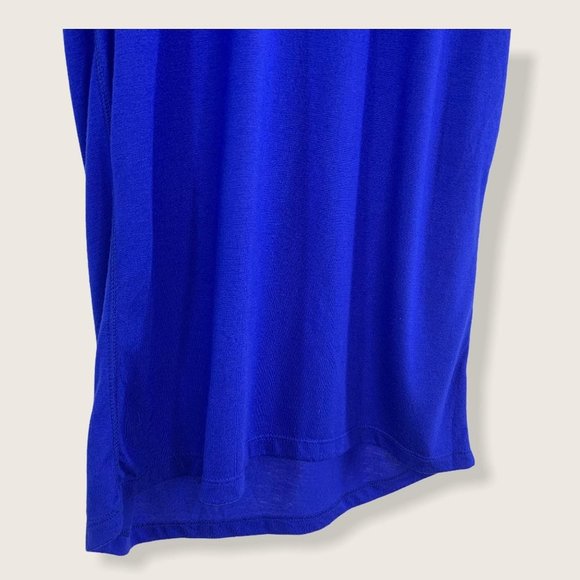 Lucy Runner Blue Sleeveless Muscle Tee Medium - Picture 3 of 11